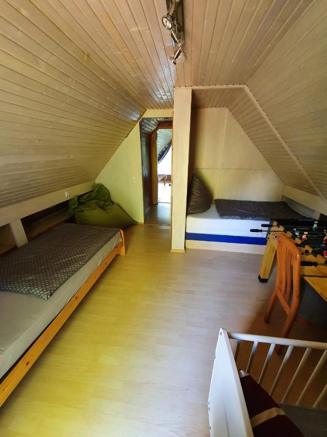 בוקהורן Ferienhaus Blauer See Mit Optionalem Hot-Tub מראה חיצוני תמונה